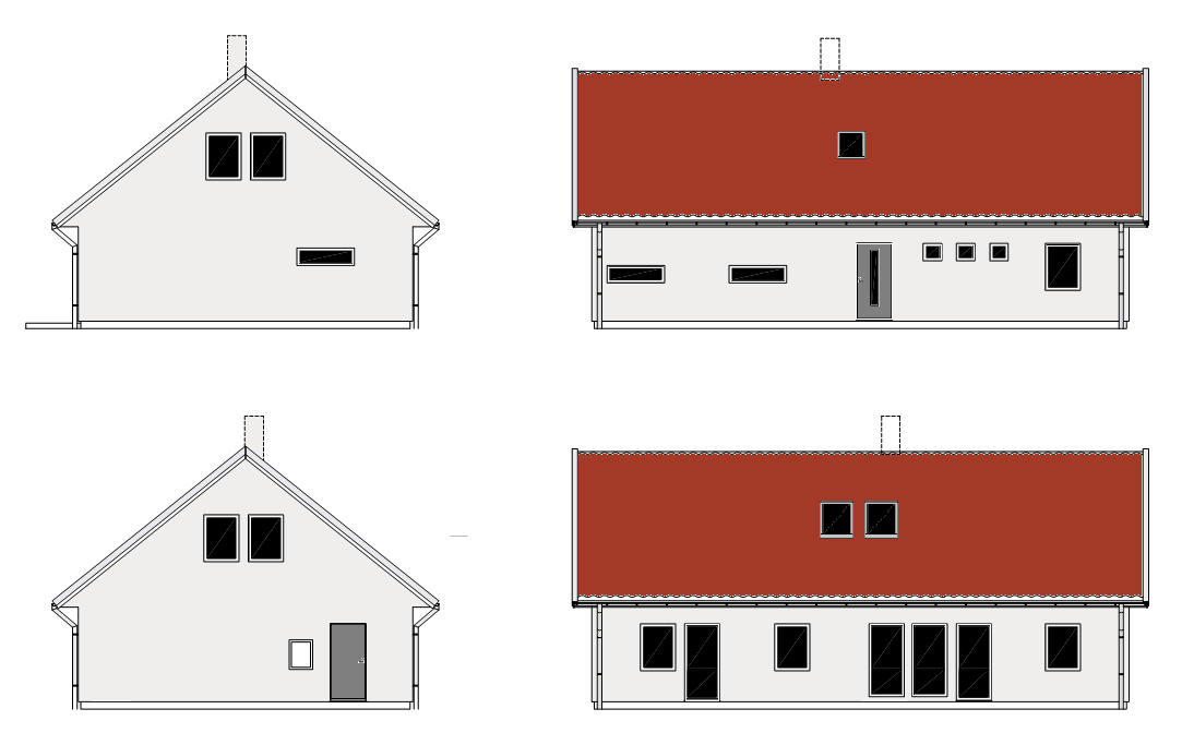 Blogg om vårt husbygge av ett LB-hus Classic 185 » ritningar